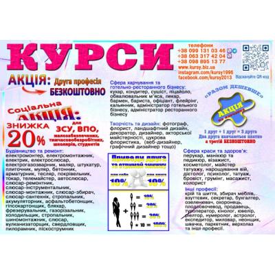 Курси кухар, електрик, зварник, слюсар, перукар